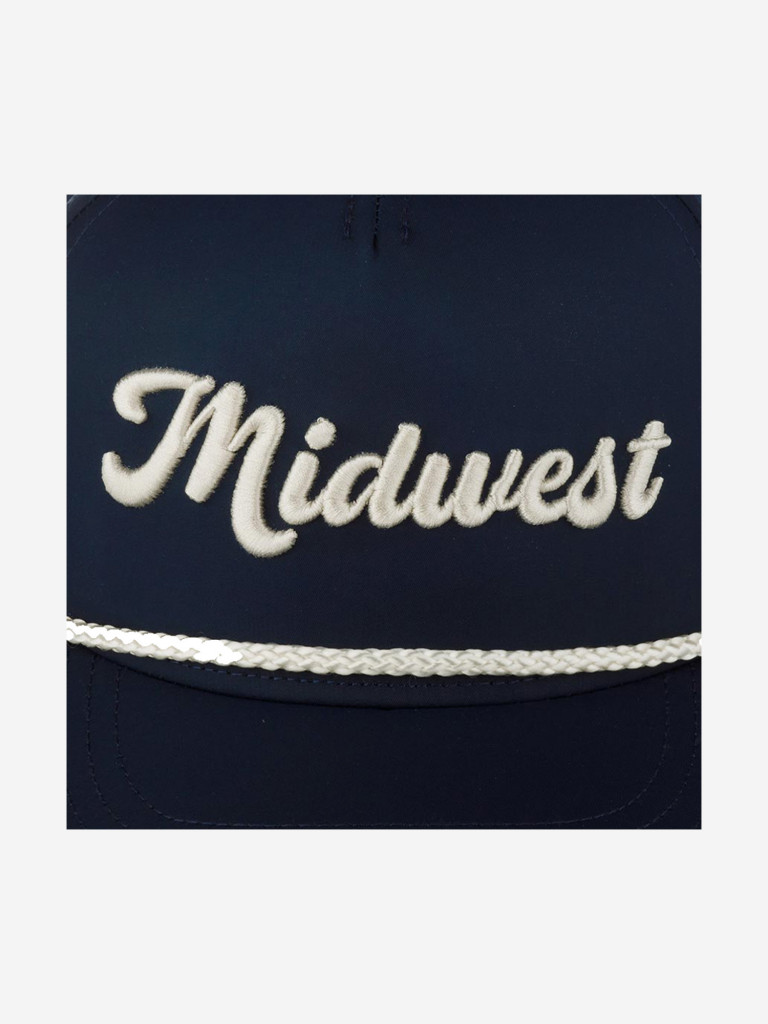 Бейсболка AMERICAN NEEDLE 22010A-MIDWEST Midwest Traveler (синий)
