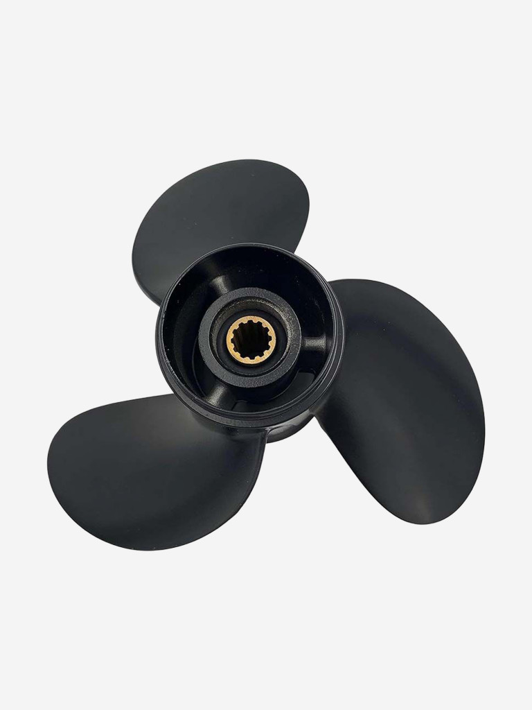 Винт гребной Skipper для лодочных моторов Tohatsu 9.8-18HP, диаметр 9 1/2 "алюминиевый, лопастей - 3, шаг 8"