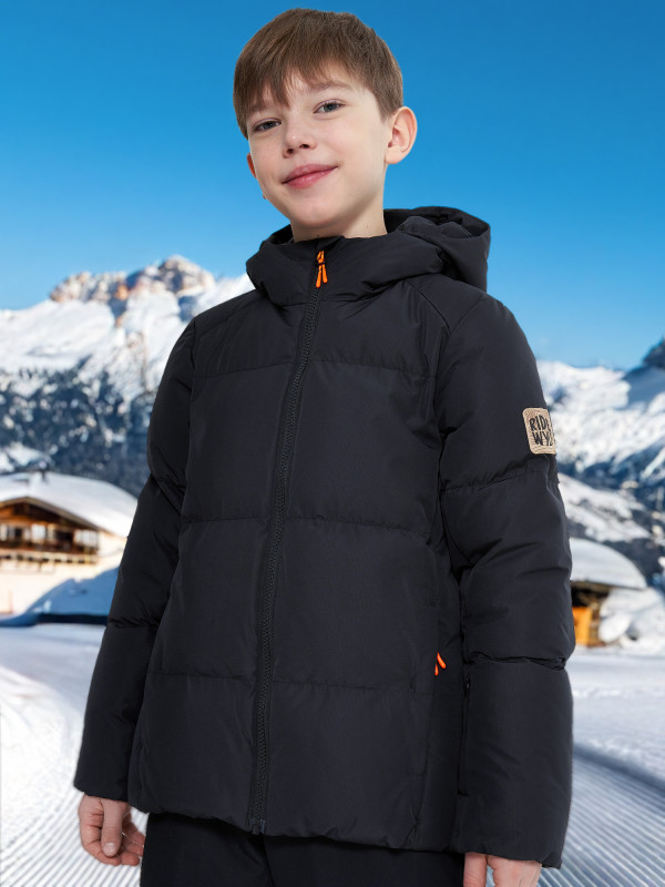 Куртка утепленная для мальчиков Ziener Awar арт. 247901 черный цвет — купить за 9999 руб., отзывы в интернет-магазине Спортмастер