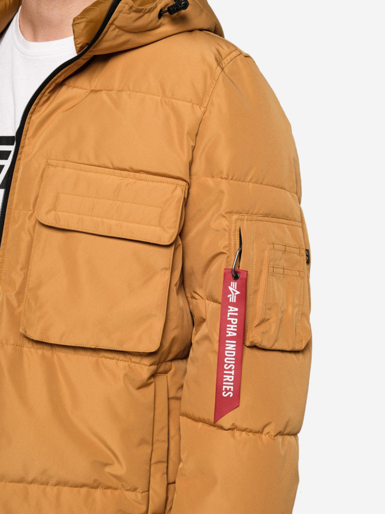 Куртка мужская зимняя Hooded Puffer Alpha Industries