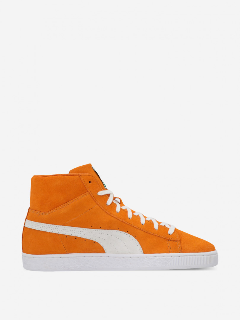 фото Кеды мужские puma suede mid xxi, оранжевый