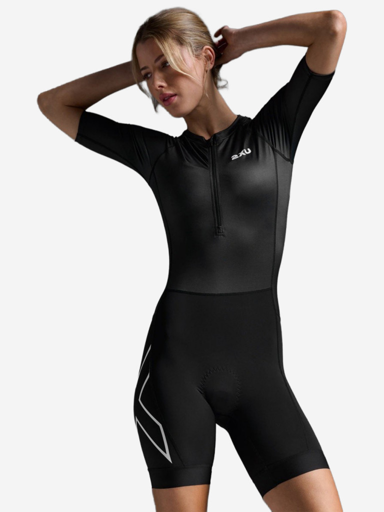 Женский костюм для триатлона 2XU Core Sleeved Trisuit