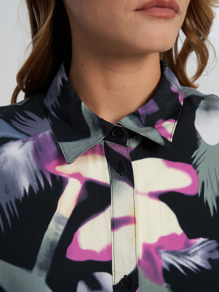 Рубашка с коротким рукавом женская оверсайз Termit