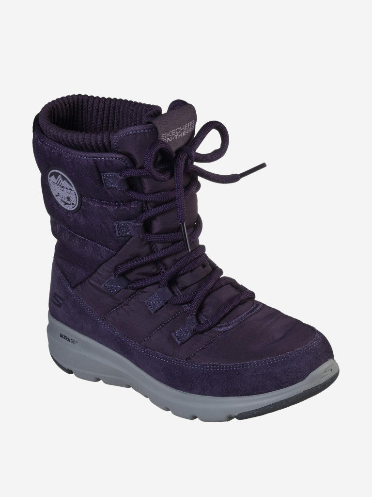 Сапоги утепленные женские Skechers Glacial Ultra