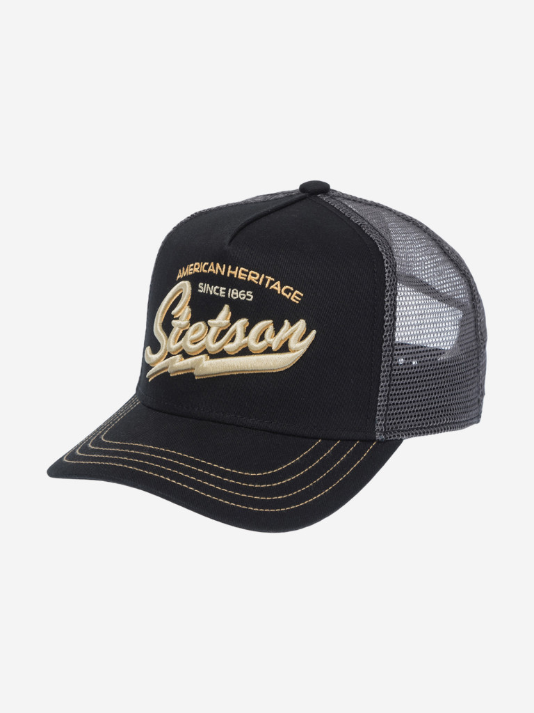 Бейсболка с сеточкой STETSON 7751171K TRUCKER CAP AMERICAN HERITAGE CLASSIC