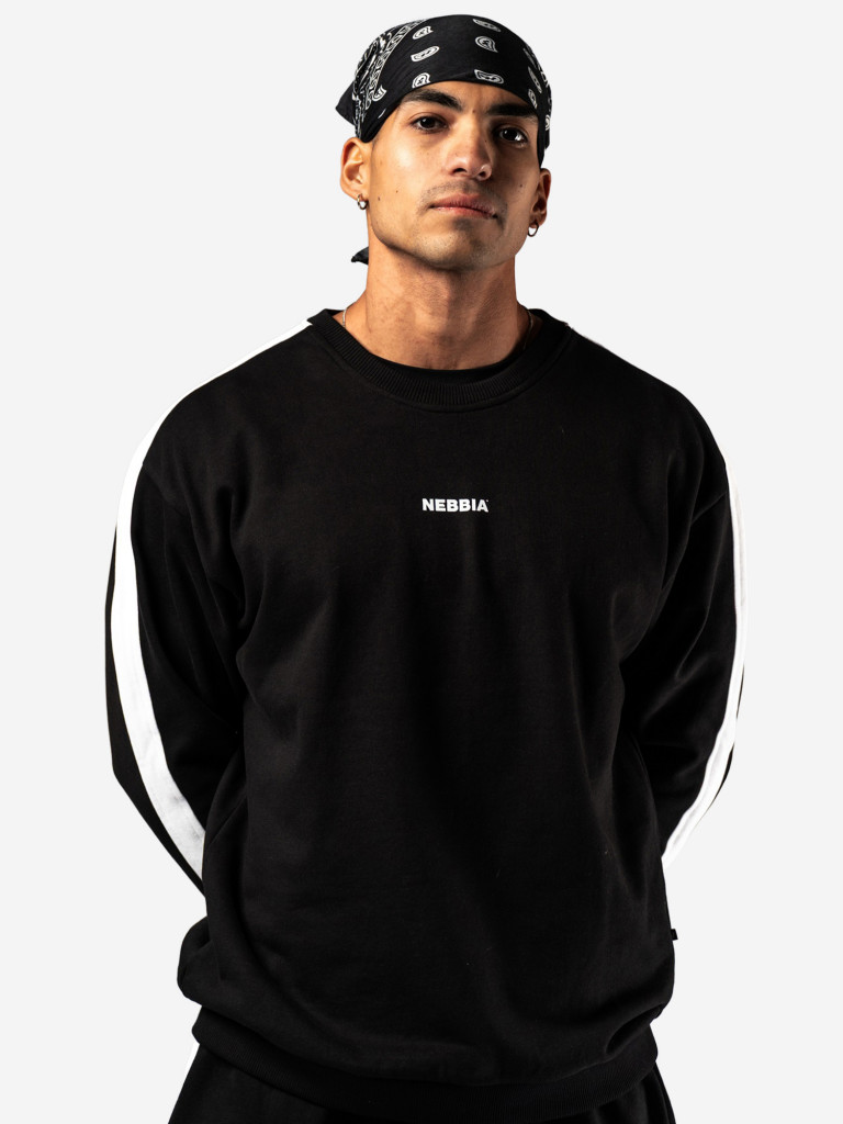 Толстовка мужская спортивная NEBBIA Relaxed Sweatshirt POWER 903