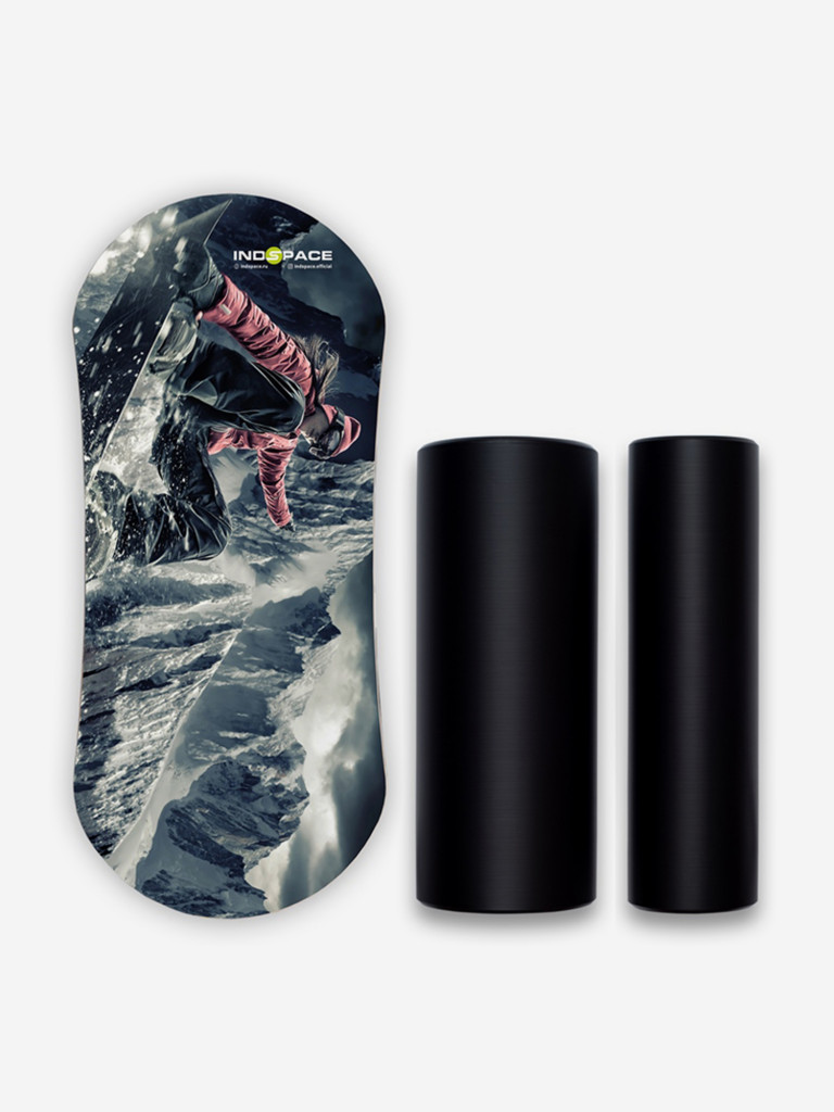 Баланс борд IndSpace SNOWBOARD + 2 ролика