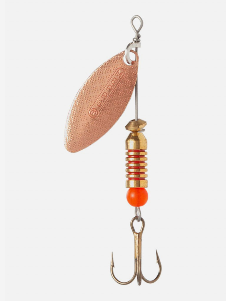 Блесна для рыбалки вертушка Mepps AGLIA LONG 00, Copper, 1 штука