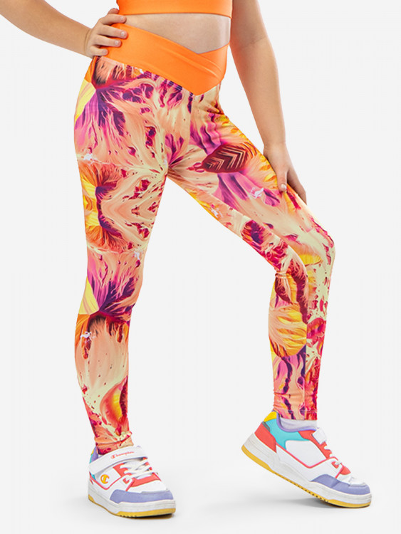 Легинсы спортивные ШарЛиС для девочек Рэйн грейпфрут