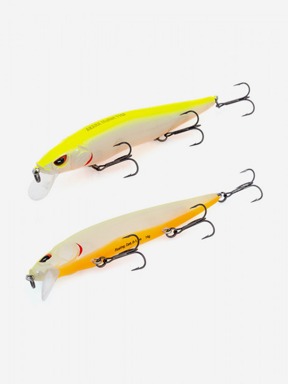 Воблер Akara Mullet 110F 14 гр. (1/2 oz 4,3 in) A125