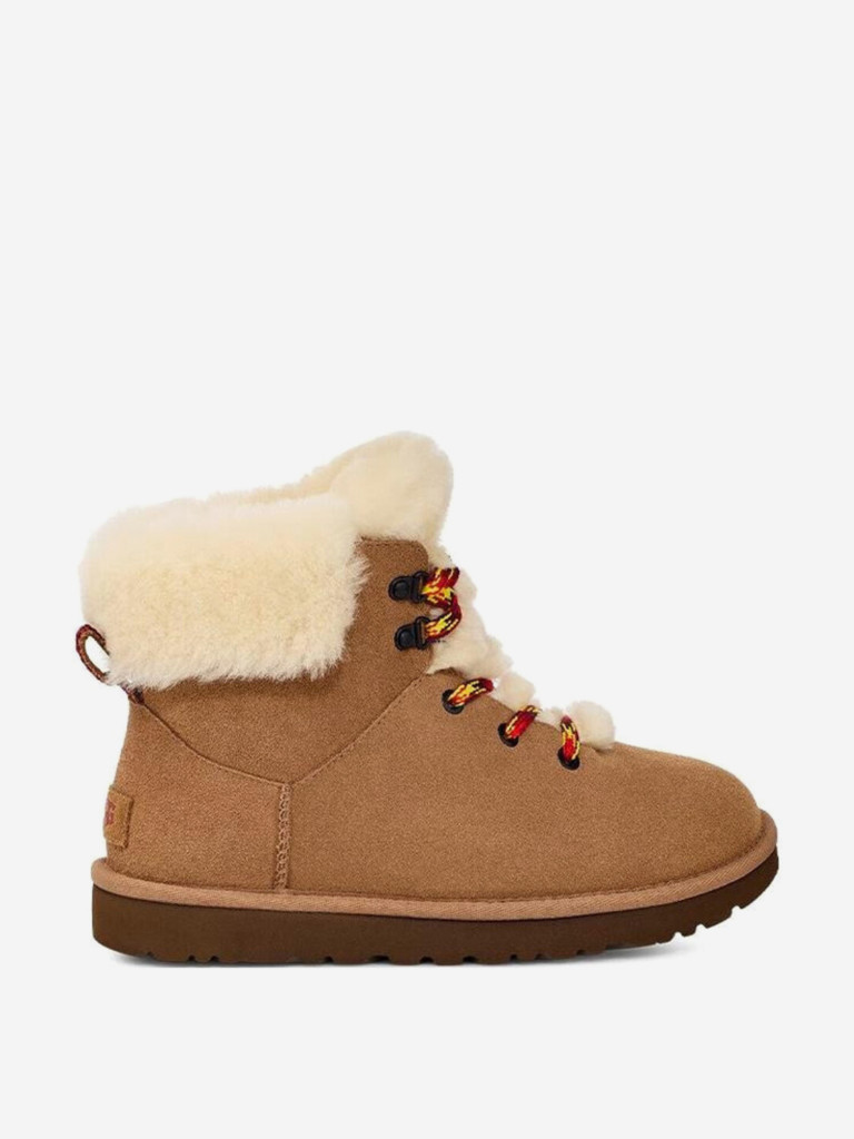 Ботинки утепленные UGG Classic Mini Alpine Lace