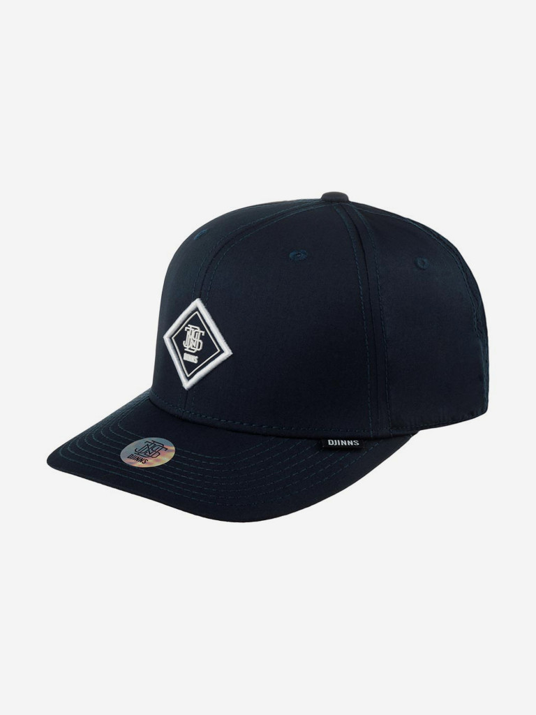 Бейсболка DJINNS 6P TrueFit 2.0 Cap Brushed Twill (синий)