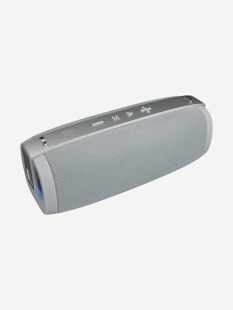 BY Колонка беспроводная Drive, 10Вт, 1800мАч, BT5.0, USB, Micro-SD, AUX, подсветка, серый