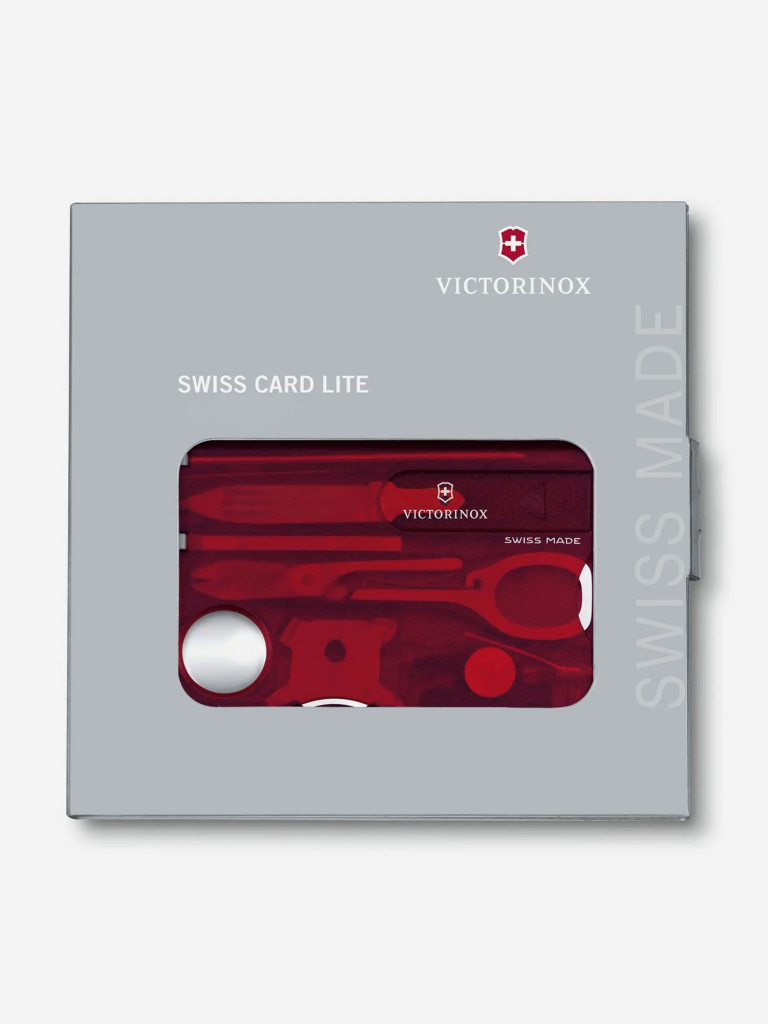 Швейцарская карточка Victorinox SwissCard Lite, 82 мм, 13 функций