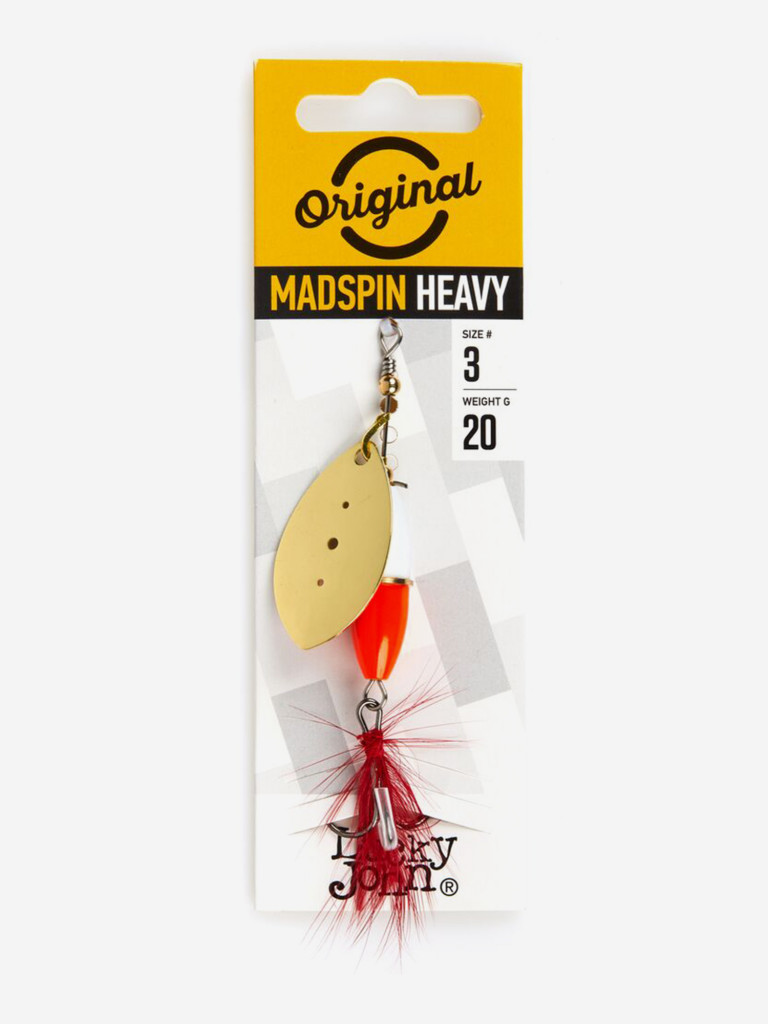 Блесна вращающаяся Lucky John MADSPIN 3, вес 20 г