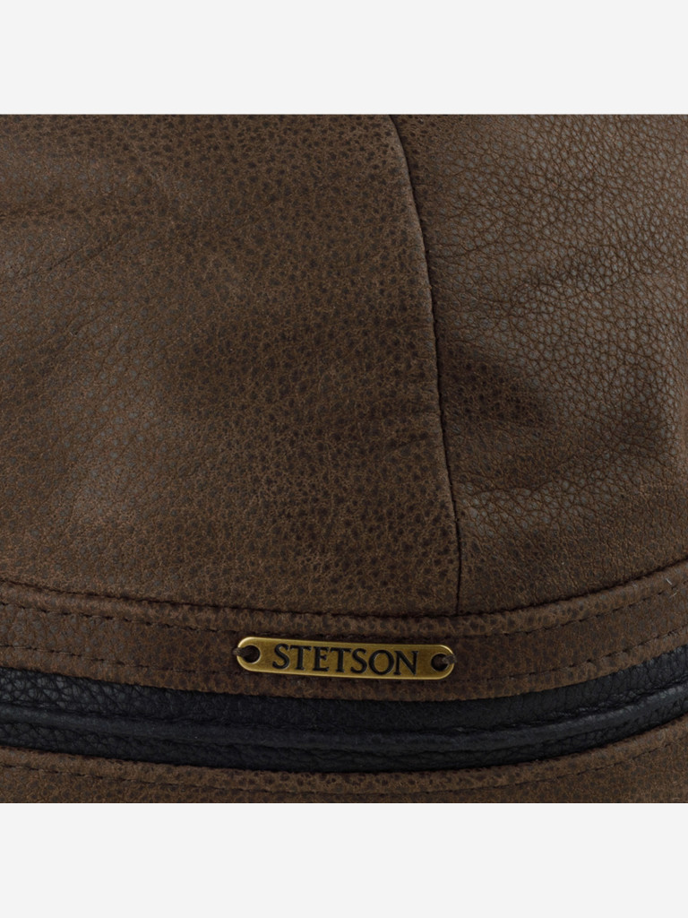 Бейсболка STETSON 7777301 BASEBALL CAP COWHIDE EF (коричневый)