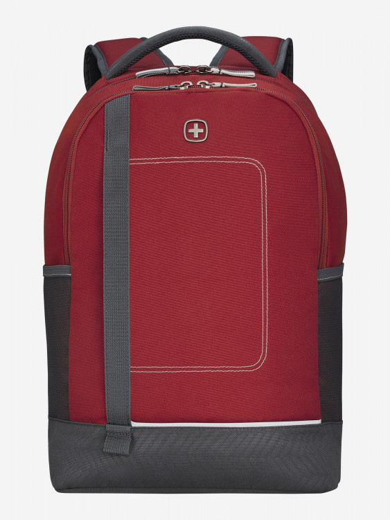 Рюкзак WENGER NEXT Tyon 16", красный/антрацит, переработанный ПЭТ/Полиэстер, 32х18х48 см, 23 л.