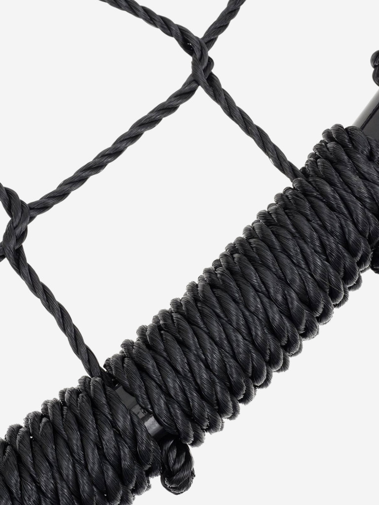 Качели-гнездо подвесные детские UNIX Line Black 120 см, садовый детский гамак для улицы, максимальная нагрузка 150кг