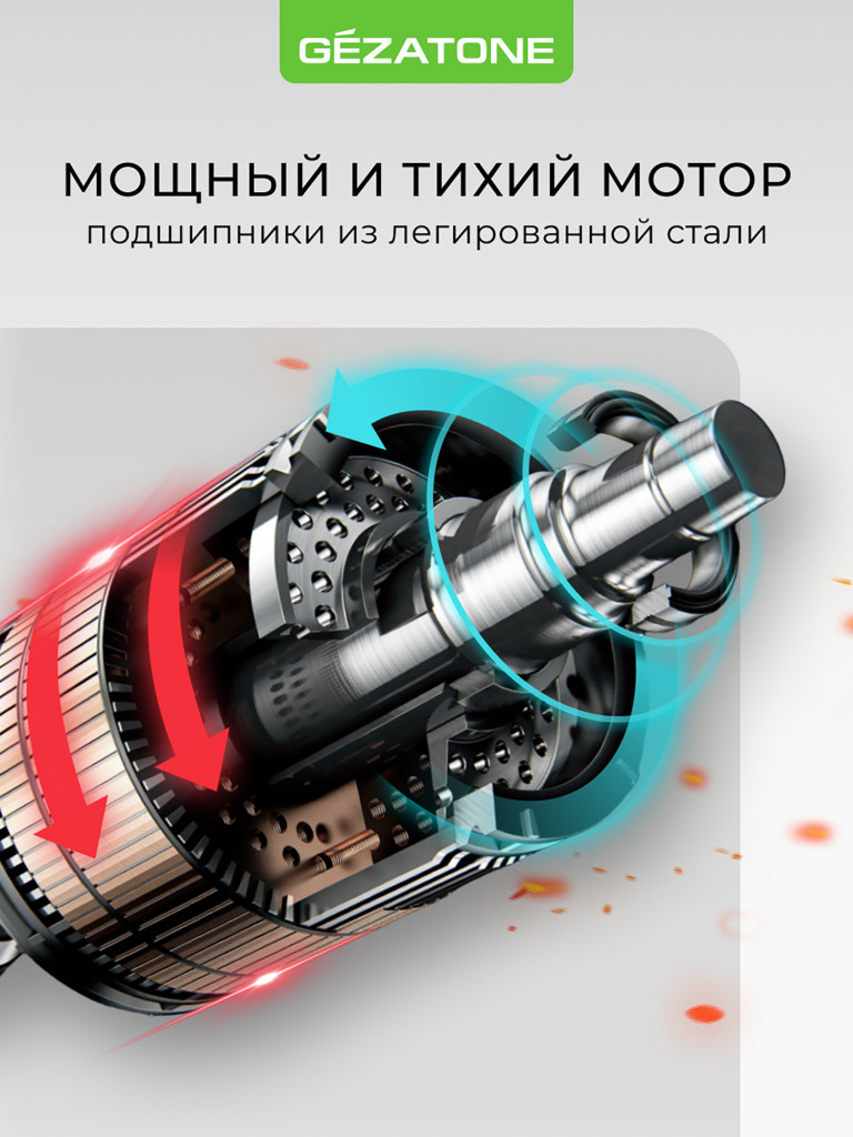 Массажер для тела 4 в 1 Gezatone AMG125 Body Shaper Pro Gezatone и ИК прогревом