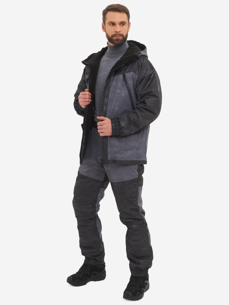 Костюм мужской Huntsman Горка-Люкс демисезонный мембранный для рыбалки и охоты