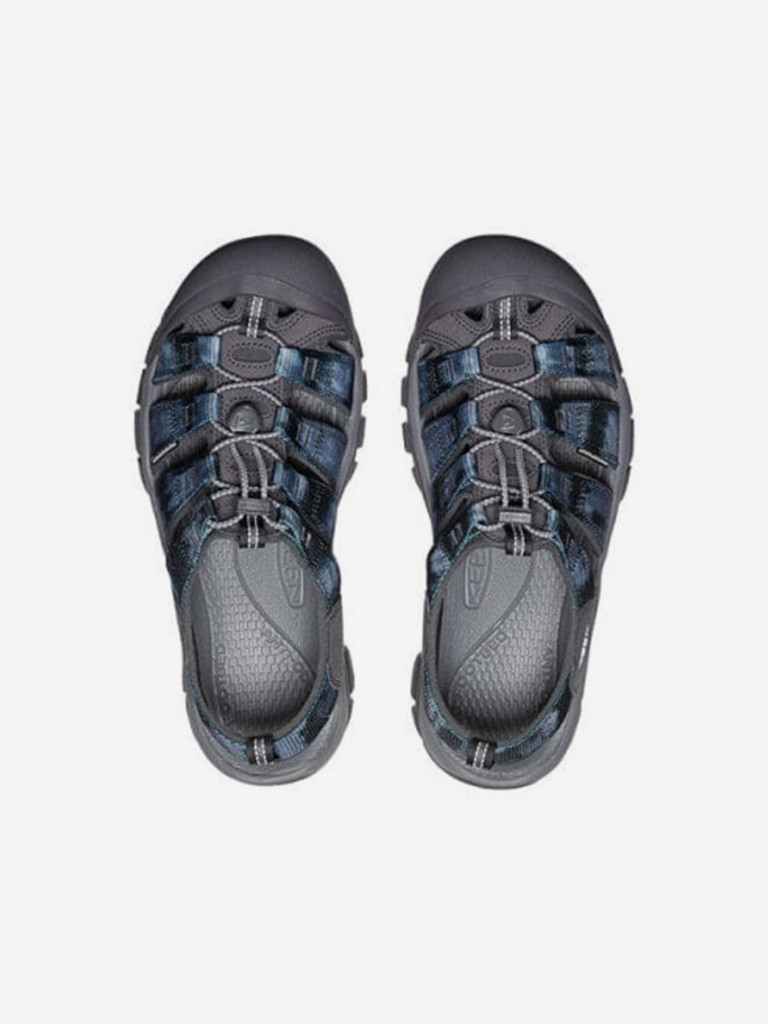 Сандалии KEEN Newport H2 Breathable And Wear resistant River Trekking Shoes Men's Gray Blue