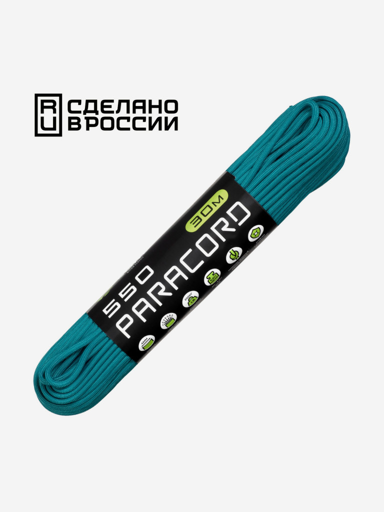 Паракорд 550 CORD nylon 30м RUS (aquamarine)