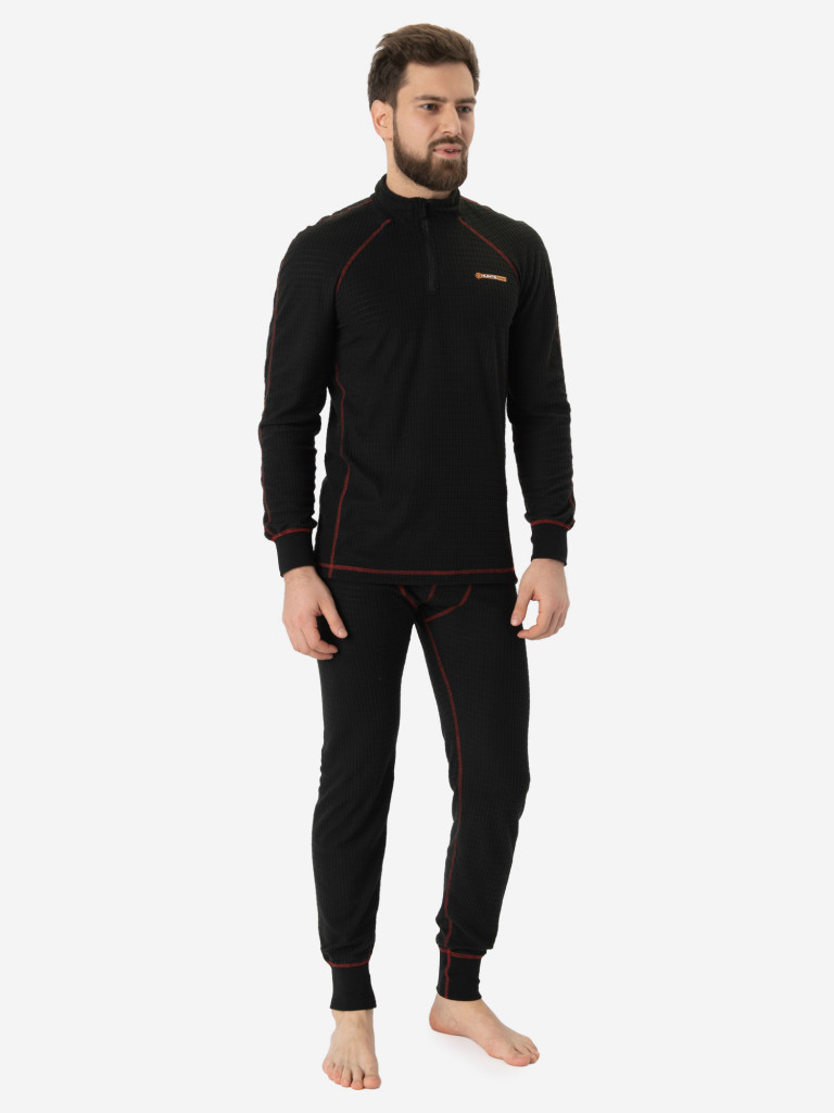 Термобелье HUNTSMAN Thermoline ZIP мужское на молнии флисовое второго слоя для охоты и рыбалки