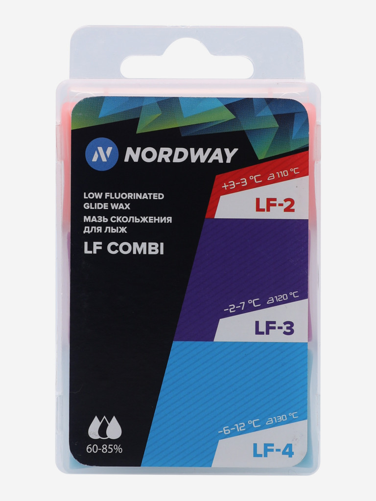 Набор мазей скольжения для лыж Nordway LF Combi
