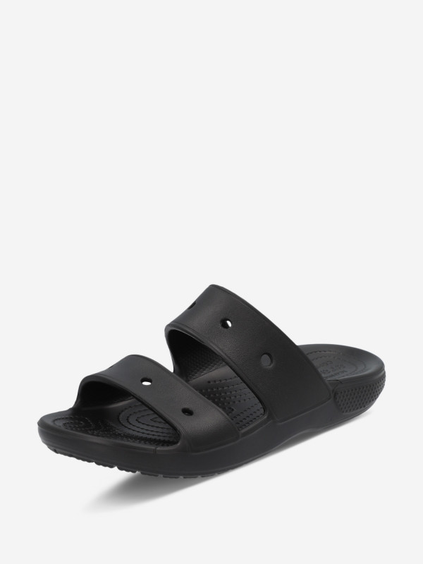 Шлепанцы Crocs Classic арт. 206761 черный цвет — купить за 1289 руб. со скидкой 70 %, отзывы в интернет-магазине Спортмастер