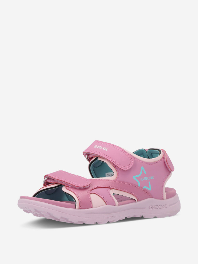 Sandale à scratch enfant Geox Vaniett - Gris - - 36.00