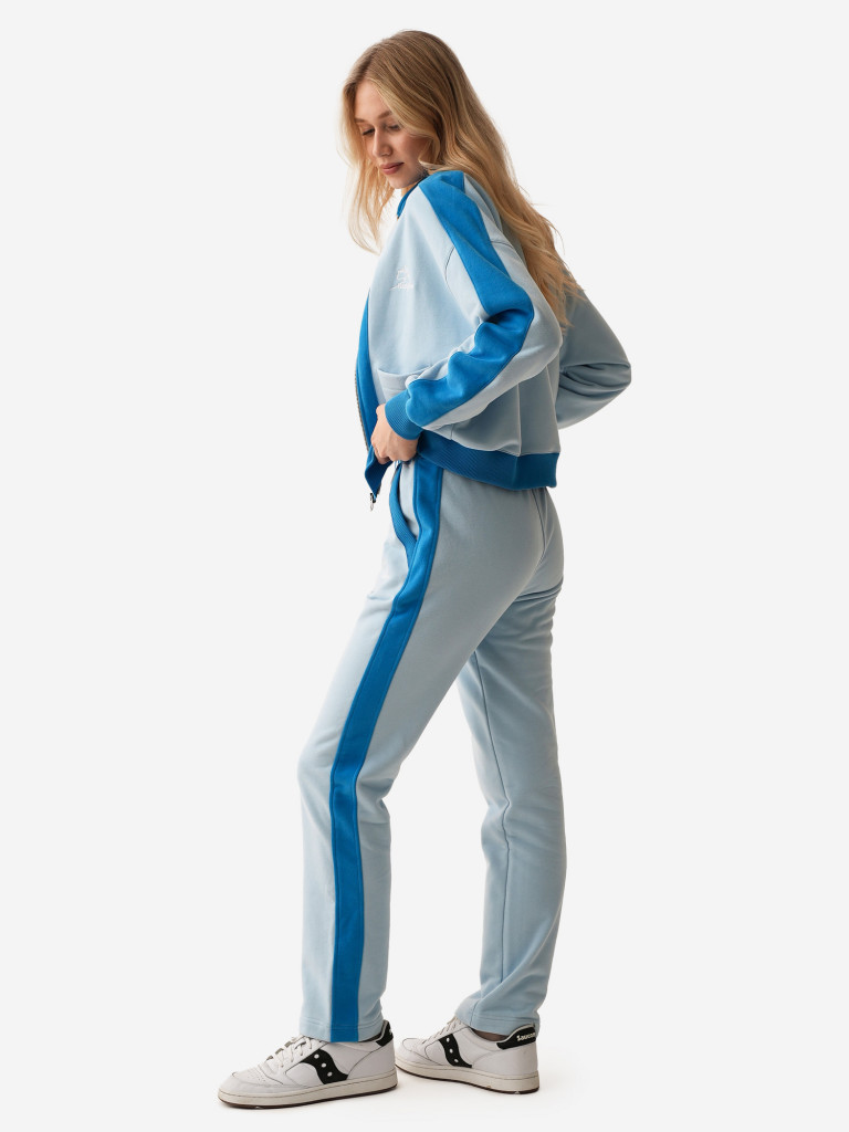 Брюки женские NashLosь прямые с широкими лампасами