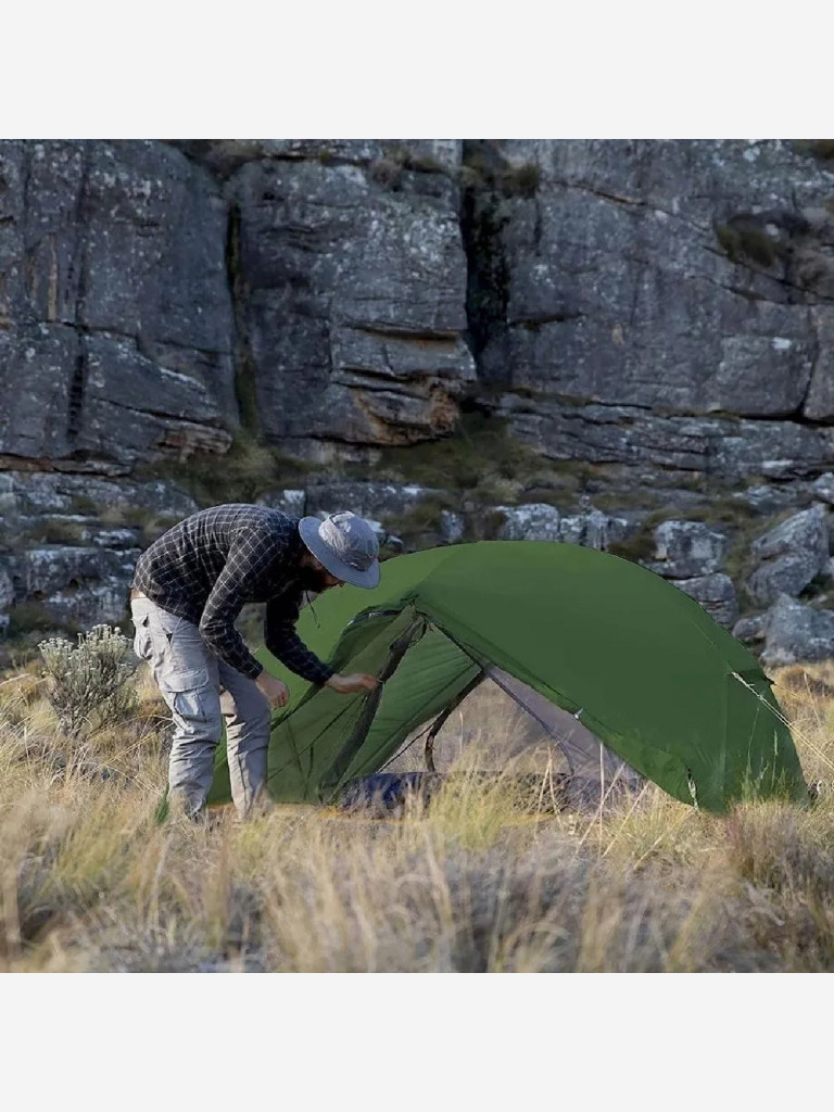 Палатка двуместная Naturehike Mongar NH17T007-M, 210T сверхлегкая трехсезонная