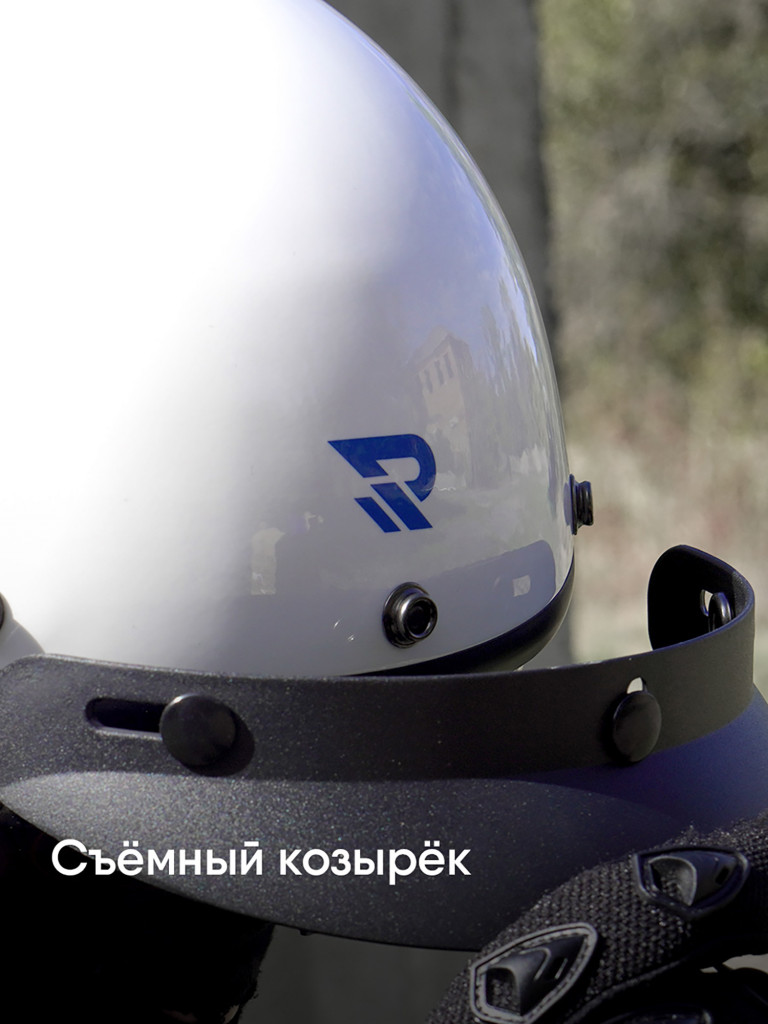 Шлем открытый с козырьком ROCKOT RM-391