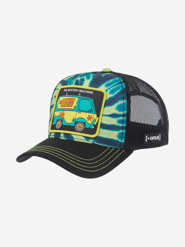 Бейсболка с сеточкой CAPSLAB CL/SD3/1/CAS/VAN Scooby-Doo Mystery Machine (черный)