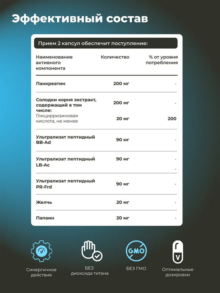 Биологически активная добавка к пище: «Dietelle Expert Энзим комфорт»