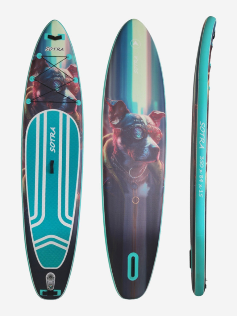 Двухслойная надувная SUP-доска Sotra Dog, 11'6" 350*84*15 см