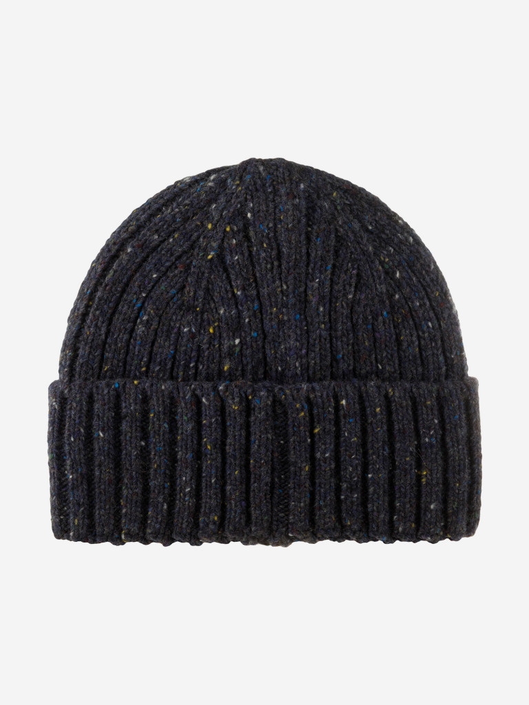 Шапка с отворотом STETSON 8599390 BEANIE DONEGAL WOOL (серый)