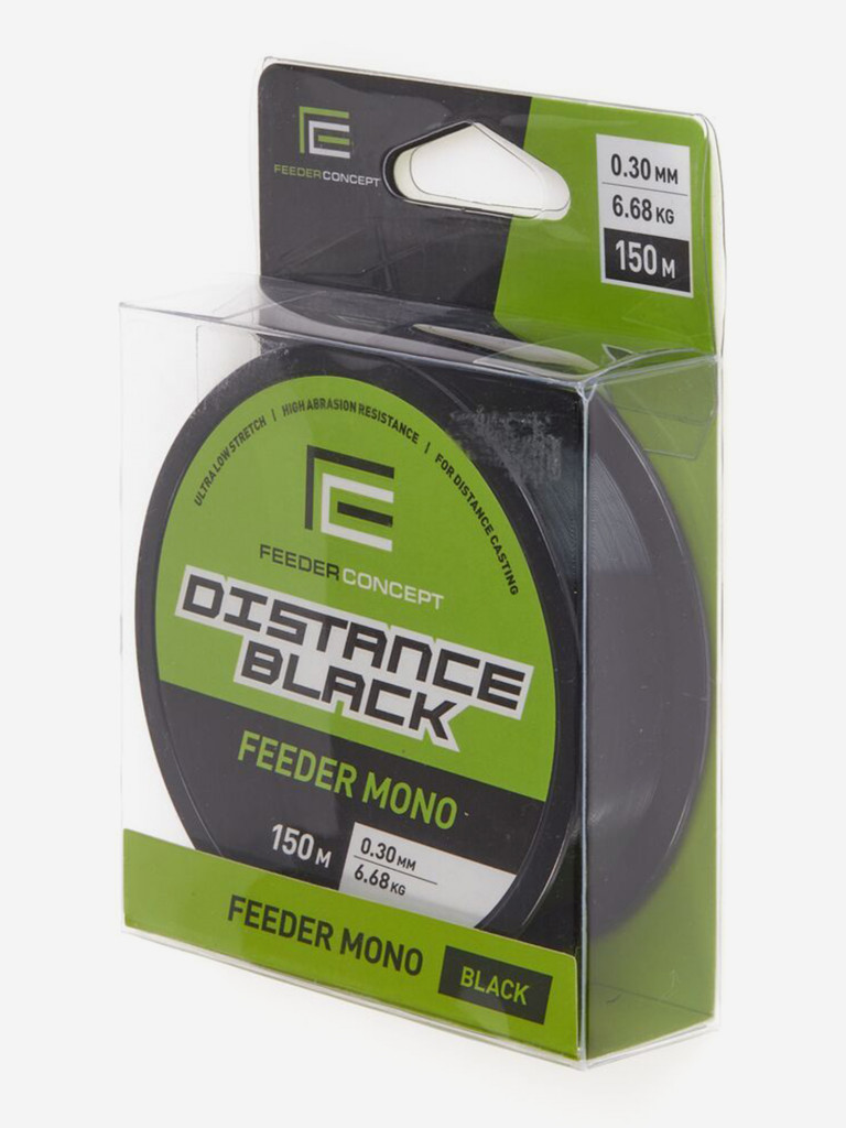 Леска рыболовная Feeder Concept Distance Black монофильная длина 150 м, диаметр 0,30 мм