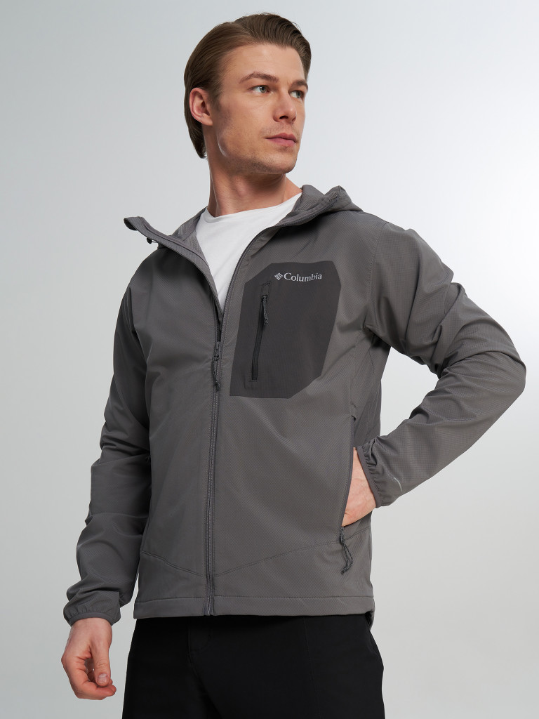 Ветровка мужская Columbia Tall Heights III Hooded Softshell