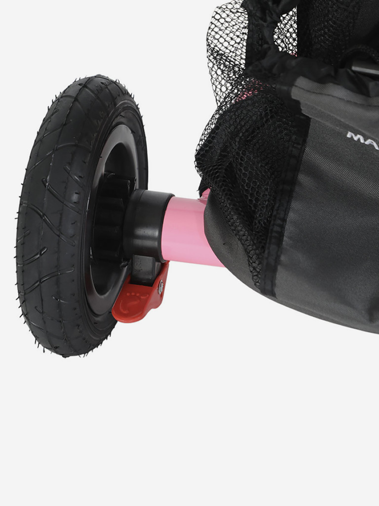 Велосипед детский трехколесный складной Maxiscoo Seal розовый, 2026