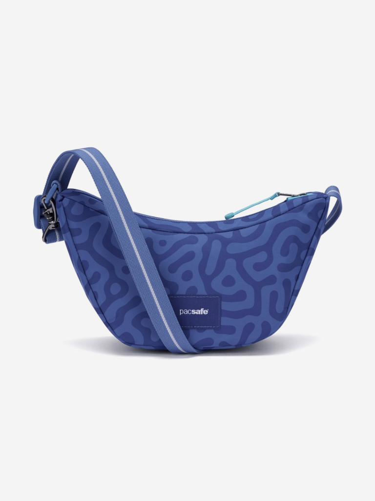 Сумка антивор Pacsafe GO Lunar crossbody, Cerulean Blue, 2,5 л.