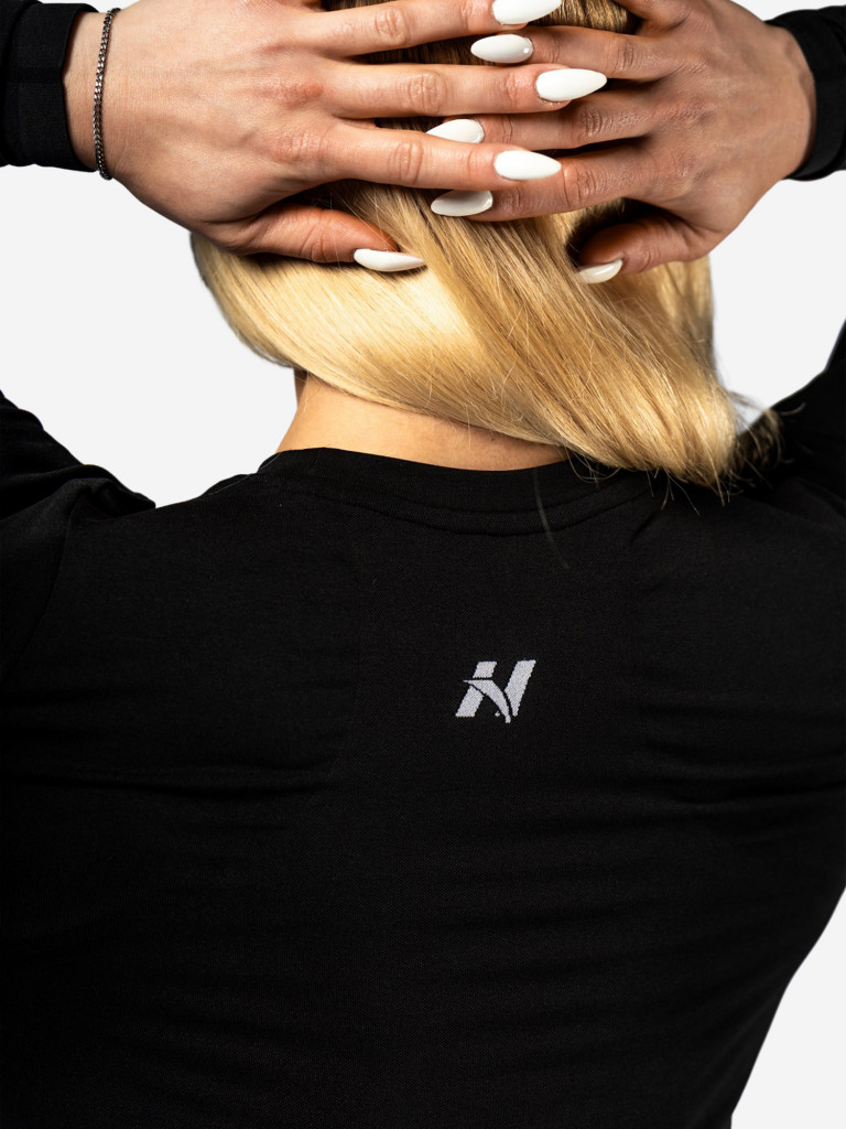 Лонгслив женский NEBBIA Seamless Long-Sleeve Top POWER 892 Black