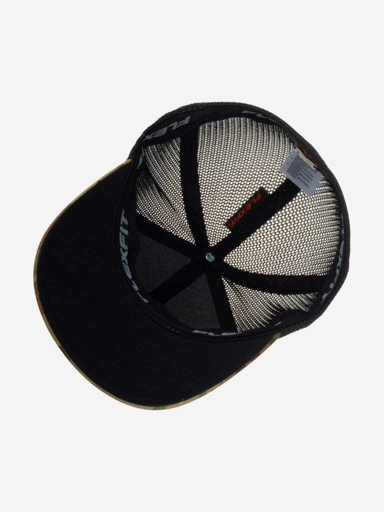 Бейсболка с сеточкой FLEXFIT 6511MC (оливковый)