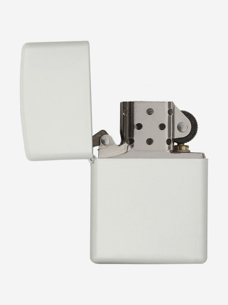 Зажигалка бензиновая ZIPPO 214 Classic White Matte