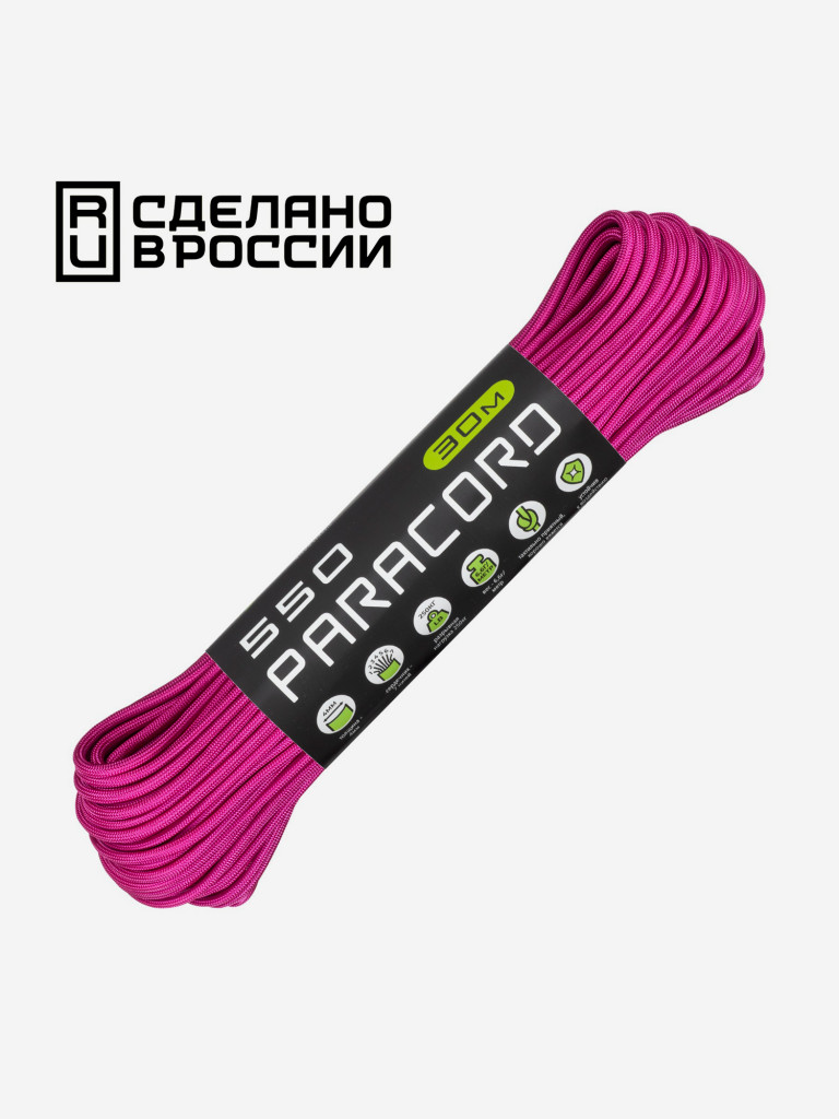 Паракорд 550 CORD nylon 30м RUS (flamingo)