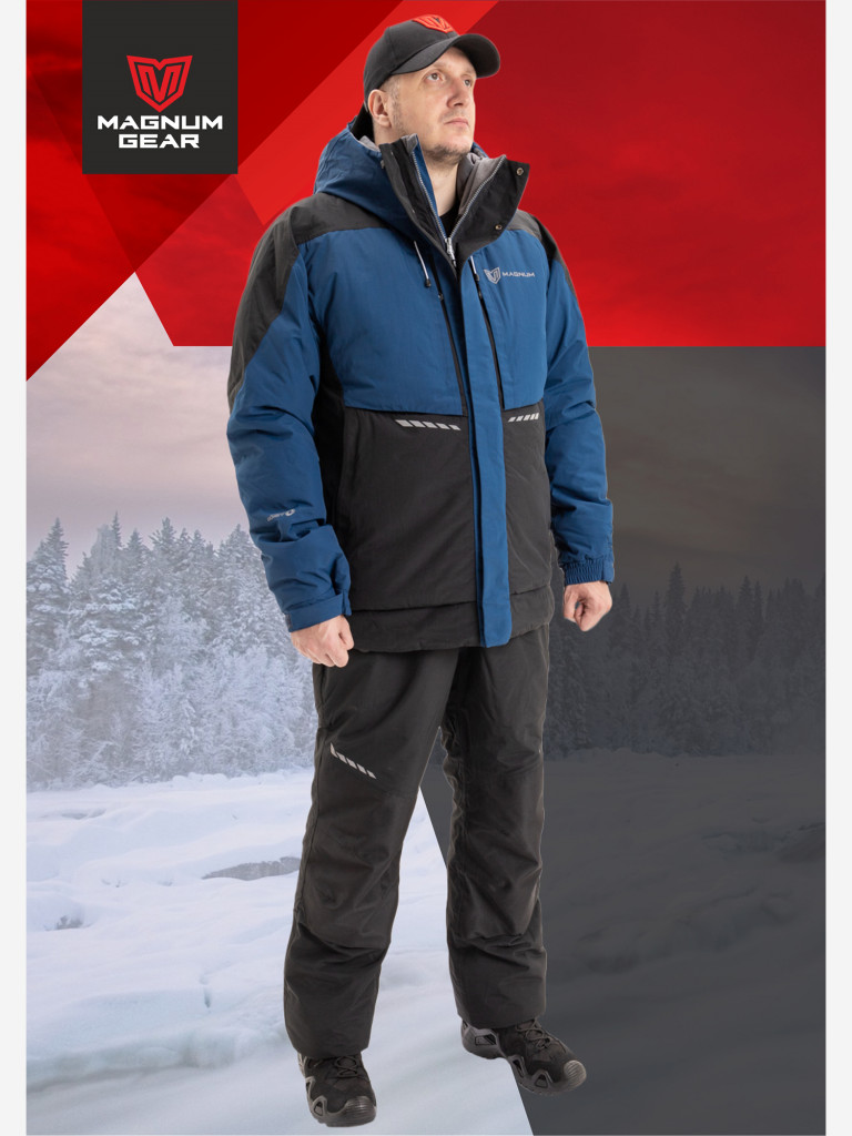 Костюм мужской MAGNUM GEAR RUBICON -15° С синий/черный