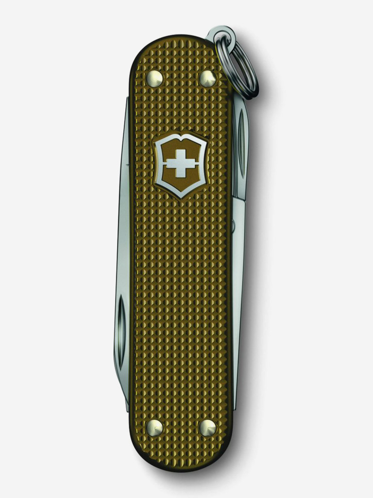 Складной нож Victorinox Classic SD Alox L E 2024, функций: 5, 58мм, коричневый, коробка подарочная, 0.6221.l24