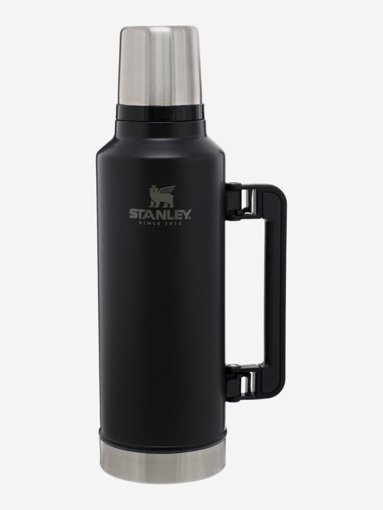Термос для напитков Stanley Classic, 2,3 литра, черный