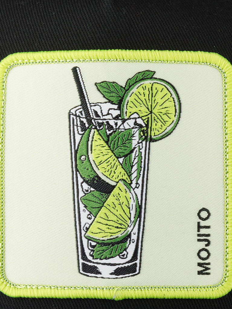Бейсболка с сеточкой CAPSLAB CL/0/1/CAS2/MO1 Cocktails Mojito (черный)