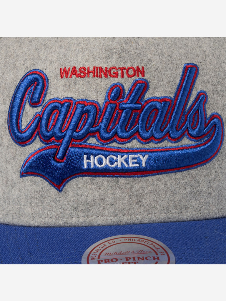 Бейсболка MITCHELL NESS HP14538-WCAGREY Washington Capitals NHL